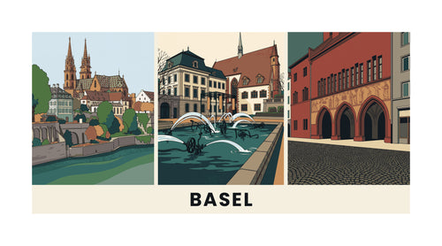 Basel Tasse — alle drei Motive im Überblick