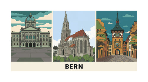 Bern Tasse — alle drei Motive im Überblick